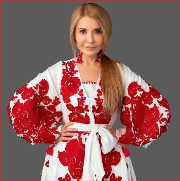 Тимошенко в вышиванке