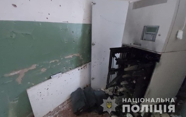 В больнице Харьковской области взорвали банкомат