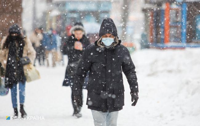 Снегопады и мороз: прогноз погоды в Украине на сегодня