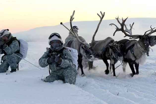 В Арктике стартовали крупные военные учения войск РФ