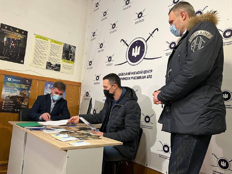 Владимир Кличко вступил в ряды территориальной обороны Киева