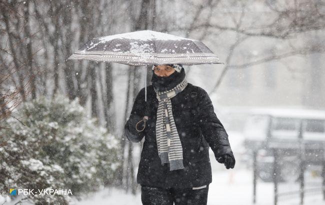 Дожди и снег: прогноз погоды в Украине на сегодня