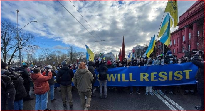 В центре Киева проходит Марш Единства