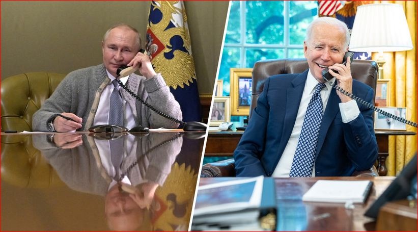 Байден экстренно пообщался по телефону с Путиным: подробности