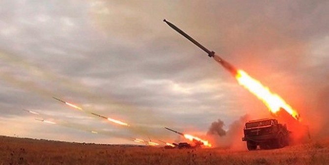 В небе над Одессой летят ракеты