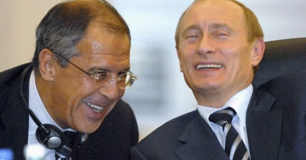 Против Путина и Лаврова ввели санкции