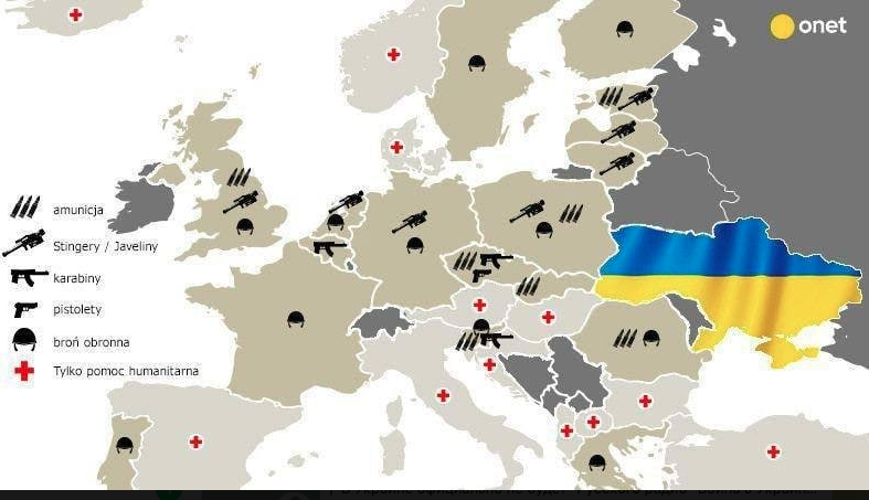 Помощь украинской армии во время войны: какие страны предоставили оружие