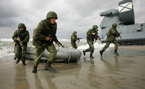 Морские пехотинцы РФ отказались десантироваться в Одессе