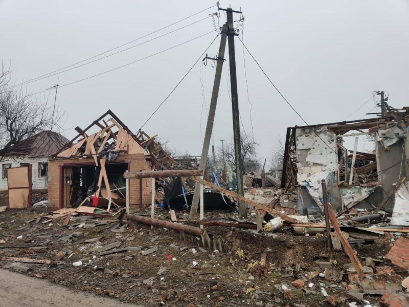 В Харьковской области вражеская авиация уничтожила поселок, много погибших