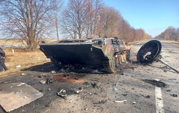 В Сумской области ВСУ разбили колонну вражеской техники