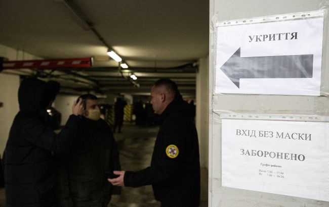 Украинцев призывают не распространять в сети информацию о точном нахождении бомбоубежищ