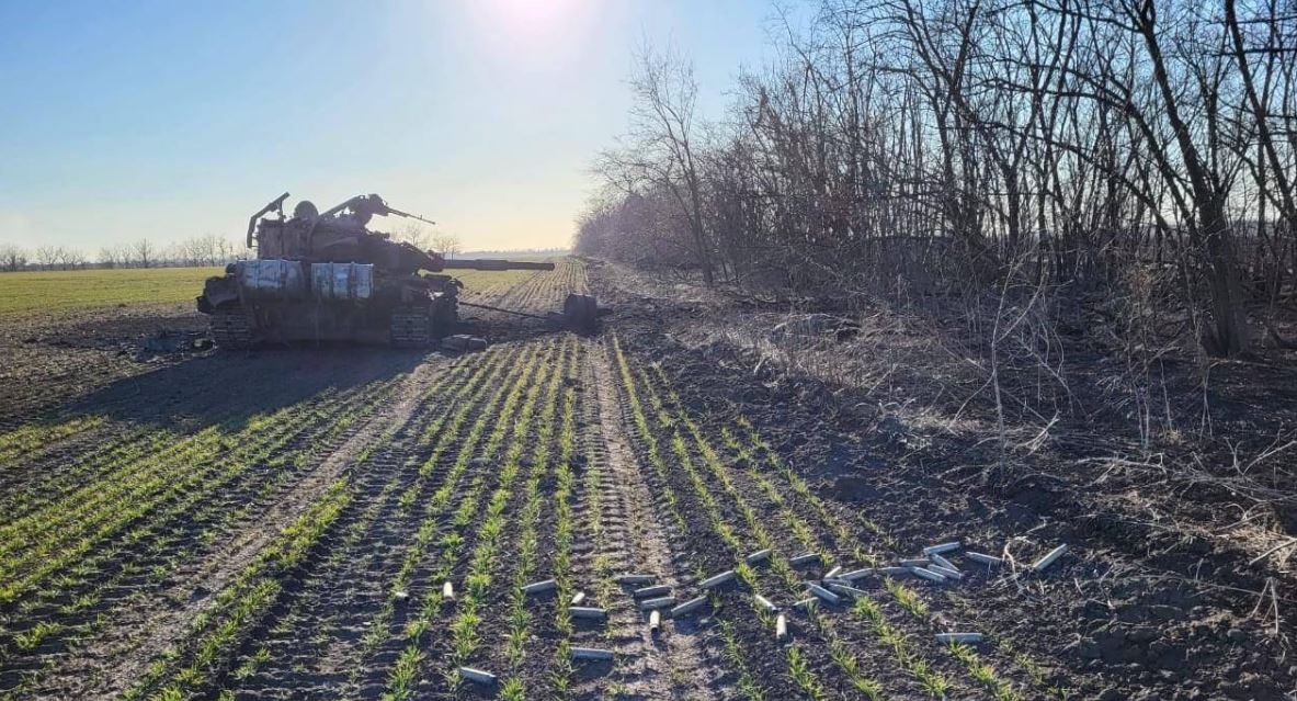 Закарпатская бригада уничтожила распиаренный российский танк