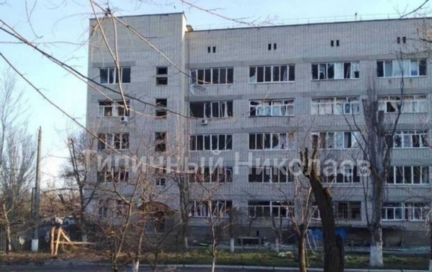 В Николаеве оккупанты обстреляли больницу