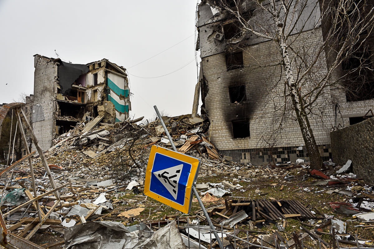 Что оставили оккупанты после себя в Бородянке: фото уничтоженного поселка