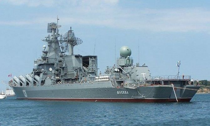 Очень звонкая пощёчина Кремлю: крейсер "Москва" затонул - Арестович