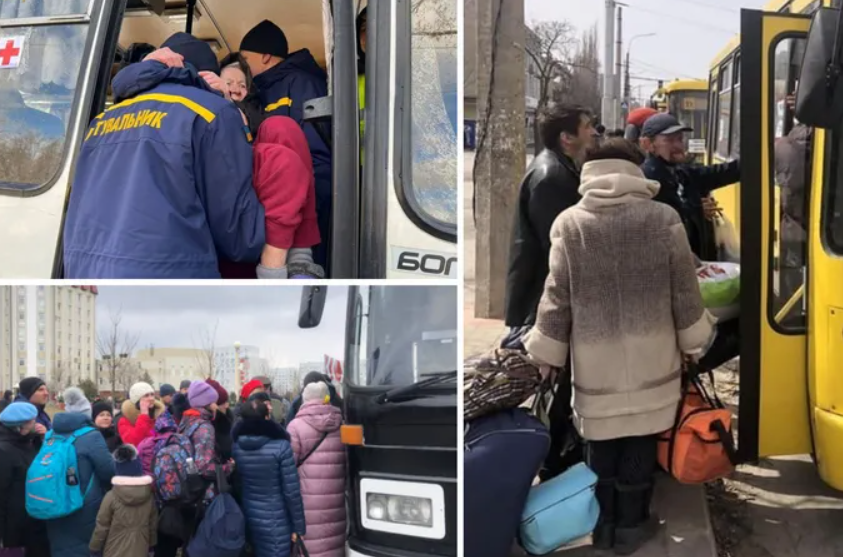 На Харьковщине оккупанты обстреляли эвакуационные автобусы, много погибших