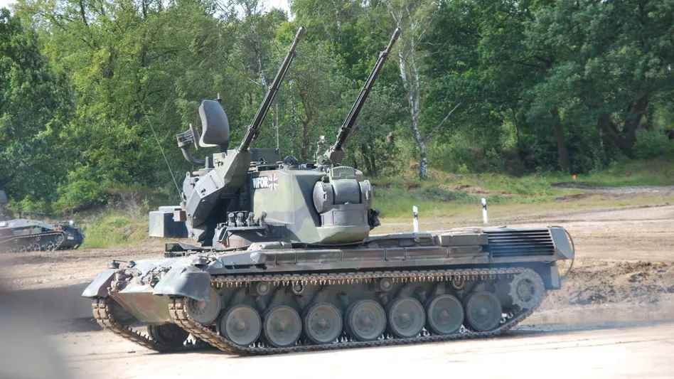 Украину вооружат зенитными самоходными установками Gepard