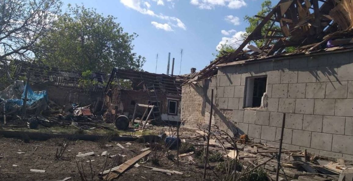 18 ракетных ударов: в Запорожской области оккупанты напали на поселок