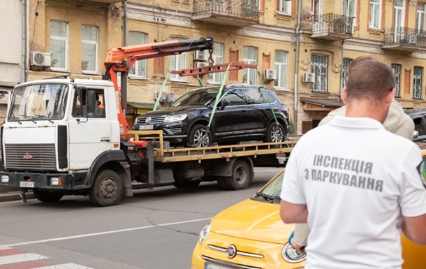 В Киеве увеличивается количество нарушений правил парковки