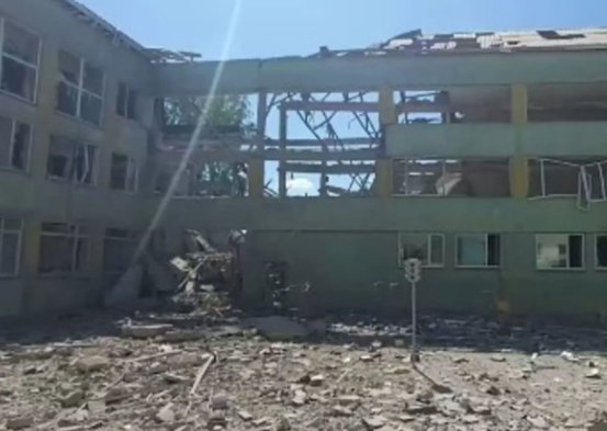 Ракетный удар по Бахмуту: разрушена школа