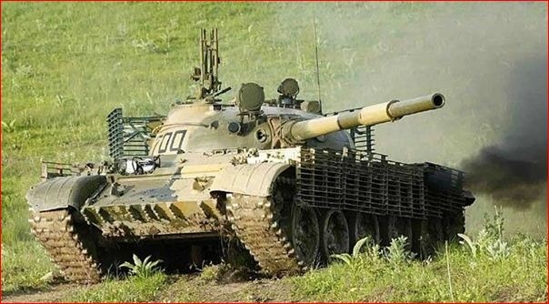 Россия устроила огневые точки из старых танков Т-62 под Запорожьем