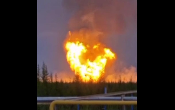 В России произошел пожар на Уренгойском месторождении газа