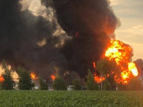 Ракетный удар по нефтебазе на Днепропетровщине: количество жертв возросло