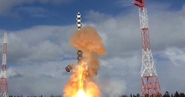 Россия заявила о создании баллистических ракет "Сармат"