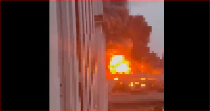 Ракетный удар по Одессе: появилась угроза распространения пожара