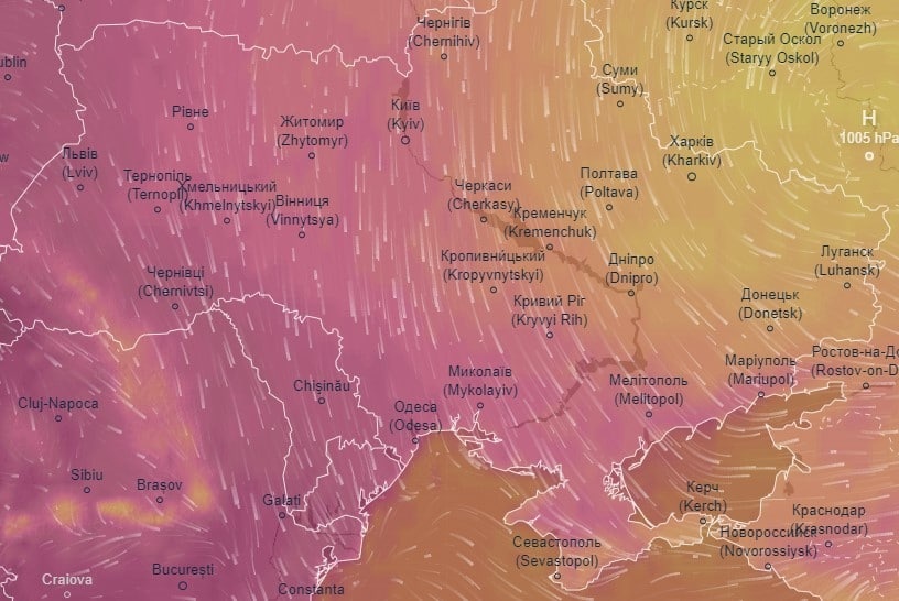 На Украину надвигается волна невероятной жары