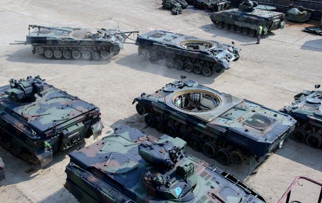В Украину прибыли первые немецкие зенитные самоходные артиллерийские установки Gepard