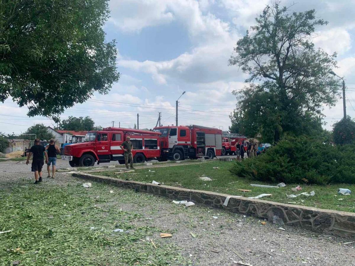 Одній із поранених у Вознесенську дитині уламок вибив око