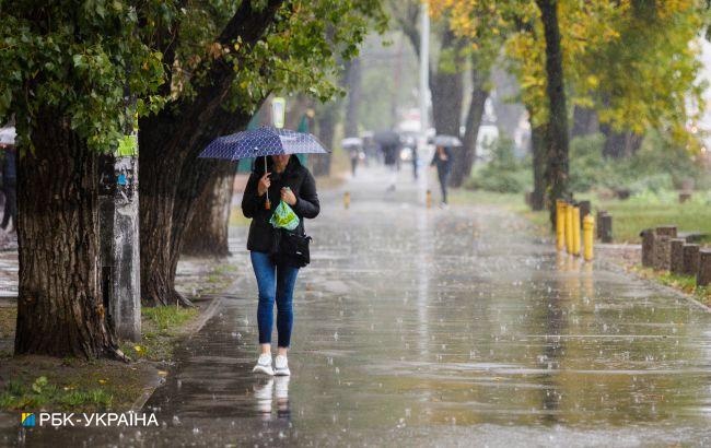 Осенние дожди и даже ливни: прогноз погоды в Украине на сегодня