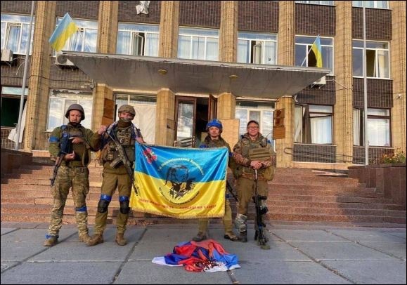 ЗСУ зайшли до Куп'янська та встановили прапор України