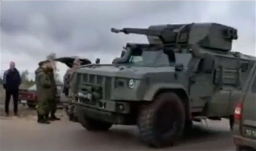 Оккупанты перебросили в Украину новейший броневик "Тайфун-ВДВ"