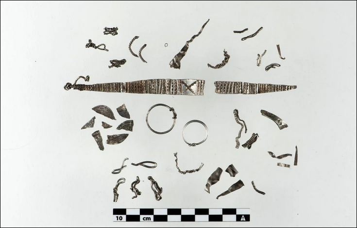 Перстни, браслеты и ожерелье: обнаружен уникальный клад эпохи викингов