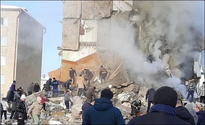 На Сахалине взорвалась пятиэтажка, среди погибших – дети