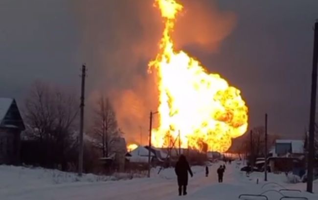 У Росії спалахнув магістральний газопровід
