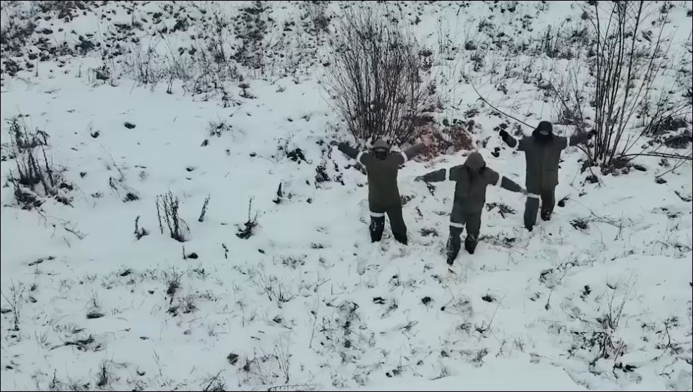 Под Кременной заблудившиеся россияне вышли на позиции ВСУ и попали в плен