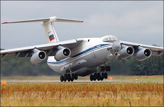 В Беларуси за полдня сели 6 военно-транспортных самолетов РФ