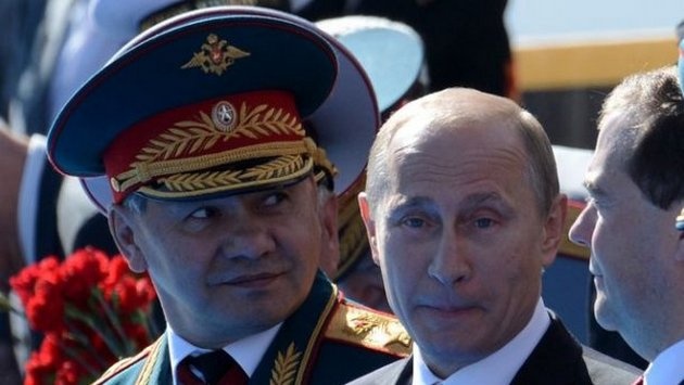 Путин поручил Шойгу ввести режим прекращения огня