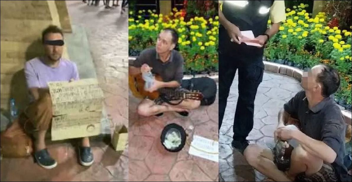 "Помогите, я убегаю от войны", - два нищих россиянина арестованы в Таиланде за попрошайничество