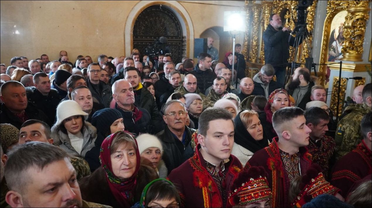 рождественское богослужение в Киево-Печерской лавре
