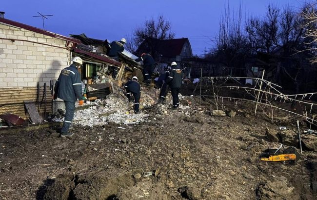 Ракетный удар по Запорожью: разрушены дома в частном секторе