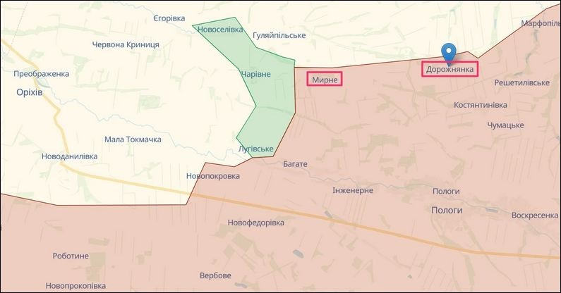 Оккупанты захватили в Запорожской области два села – DeepState