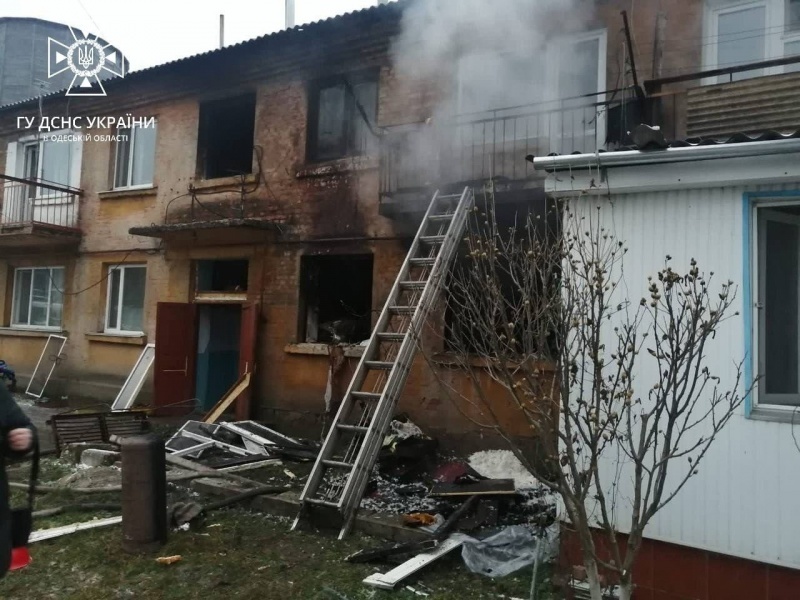 Под Одессой в многоквартирном доме произошел взрыв газового баллона, один человек погиб