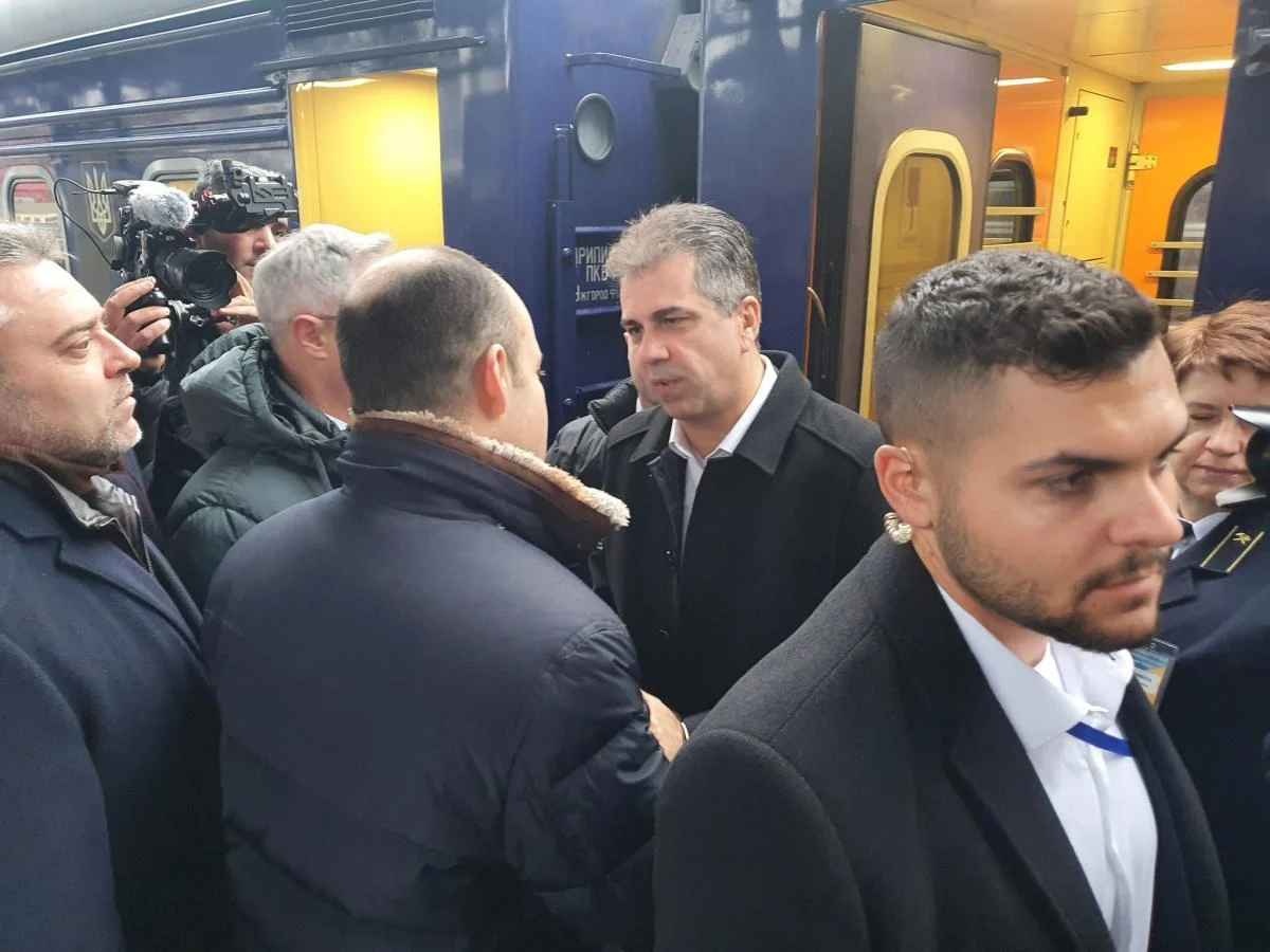 Министр иностранных дел Израиля прибыл с визитом в Киев