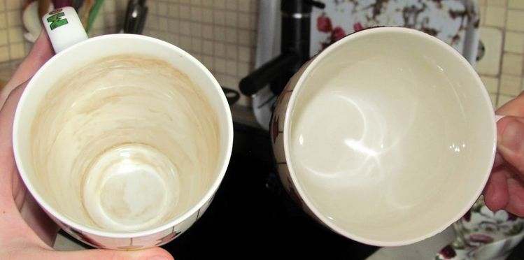 Як відмити в чашках сліди кави та чаю: фантастичний лайфхак