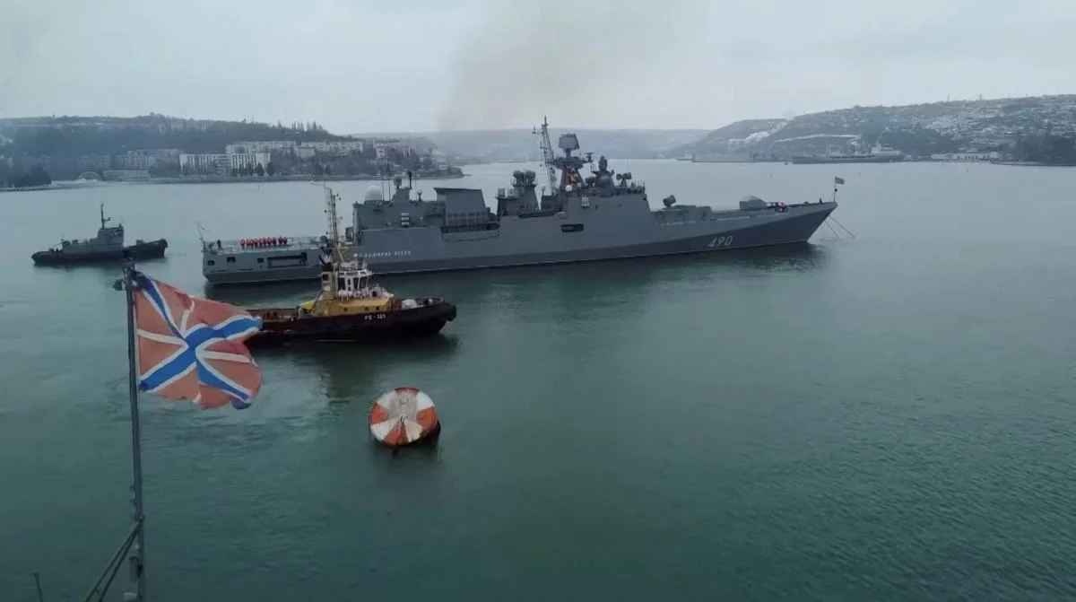 Росія вивела у Чорне море сім кораблів