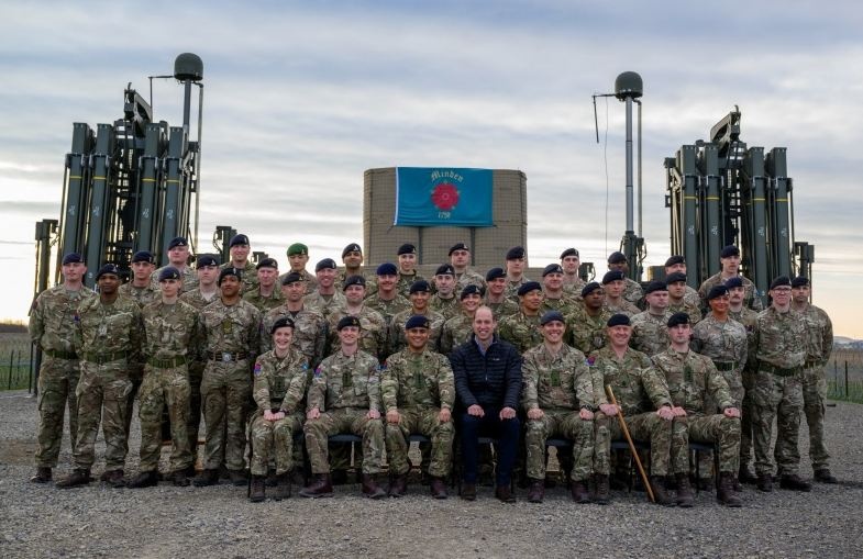 Принц Уильям тайно посетил военную базу Жешув вблизи украинской границы